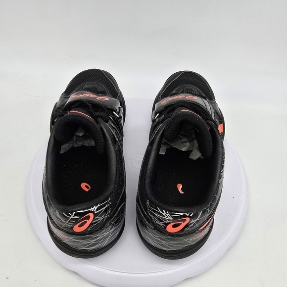 ASICS Shoes Men\'s 9M Throw Pro Black Flash G605Y Black Coral Discus Hammer main image 6